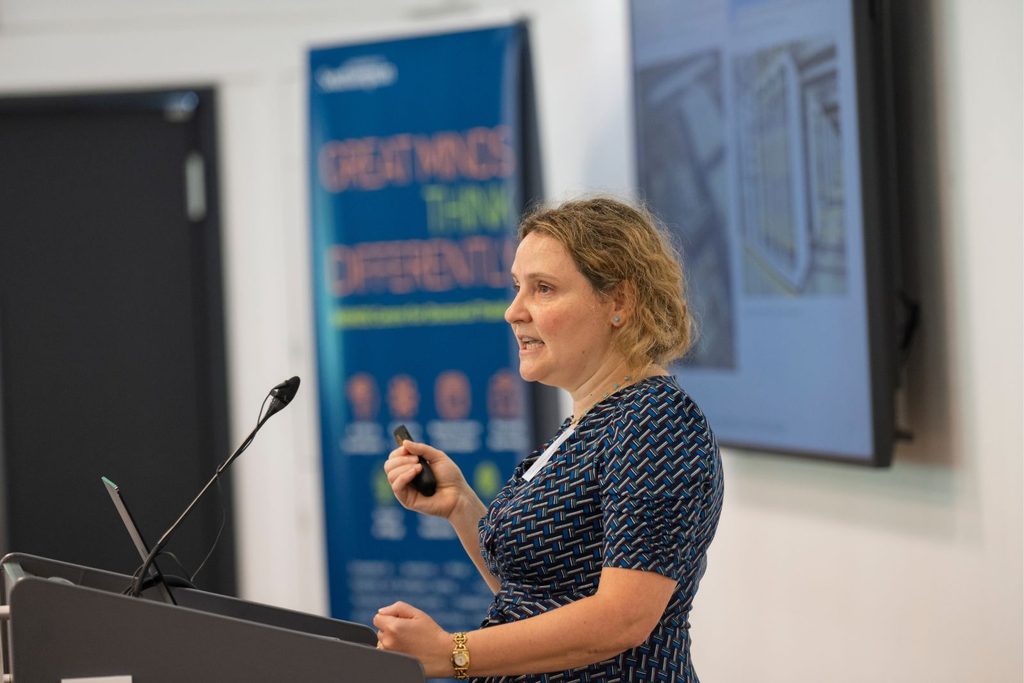 Francesca Parmigiani from Microsoft Research Cambridge delivered the opening keynote