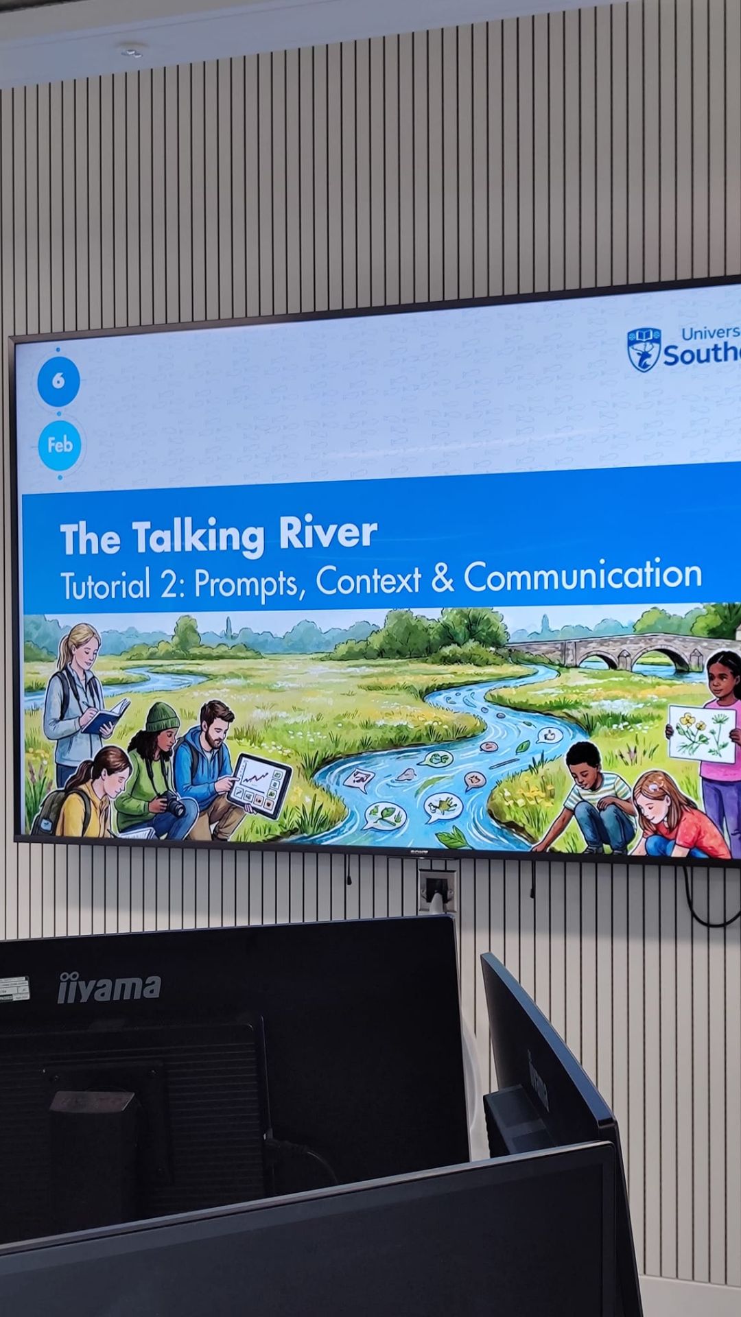 Young guardians presentation for Talking River